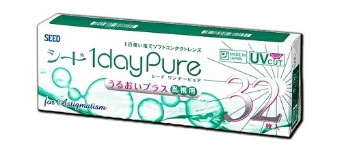 アインリヒト眼鏡院ではseedの1dayPure乱視用コンタクトを取り扱っています。