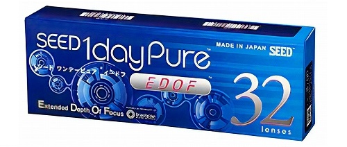 アインリヒト眼鏡院ではseedの1dayコンタクト　遠近両用のEDOFを取り扱っています。