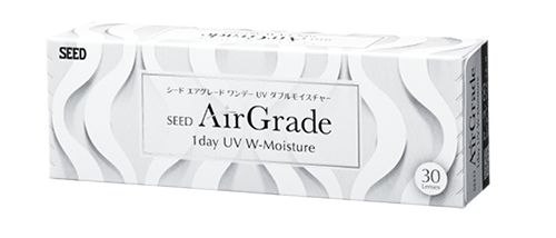 アインリヒト眼鏡院ではseedの1dayコンタクトレンズAirGradeを取り扱っています。